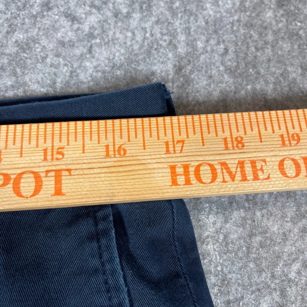 Polo Ralph Lauren Mens Classic Fit Chino Pants Navy Blue Cotton‎ Twill 34x31